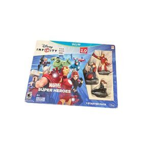 Disney Infinity 2.0 Marvel‎ Super Heroes Starter Pack Nintendo Wii U Game Sealed